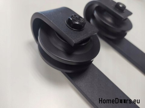 Sliding door 70 wall-mounted ALFA LOFT P 01 White 74 + sliding system