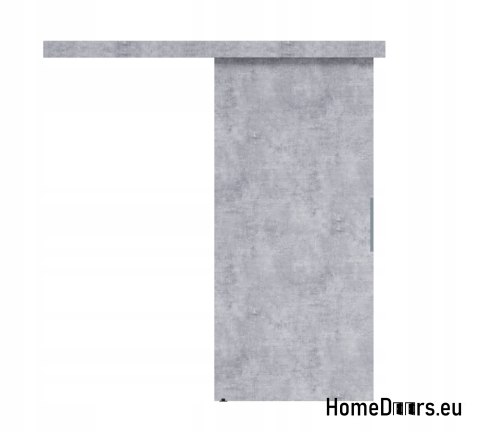 Sliding door 70 wall-mounted ALFA concrete 74 + sliding system