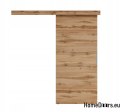 Sliding door 70 wall-mounted ALFA oak wotan 74+ sliding system