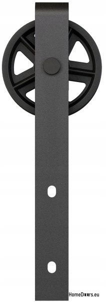 Sliding door 80 wall-mounted ALFA LOFT A 04 White 85 + sliding system