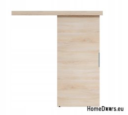 Sliding door 90 wall-mounted ALFA beech Norwegian 95+ sliding system