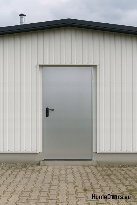 Technical doors Hörmann 80 Left galvanized, IN STOCK