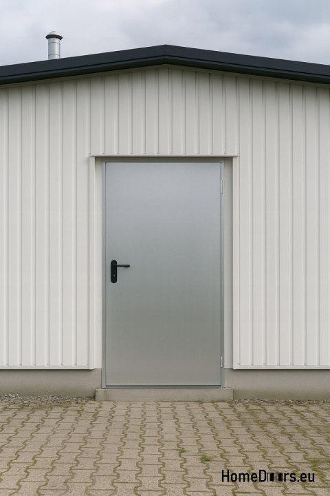 Technical door Hörmann 80 Right galvanized, IN STOCK