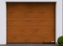 Automatic garage door with 2500x2125mm Golden oak drive