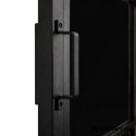 Sliding door 90 Loft 8S BLACK glass steel black window at hand + system