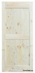 Sliding door wooden pine Wood Loft A 95x212 cm