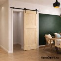Sliding door wooden pine Wood Loft A 95x212 cm