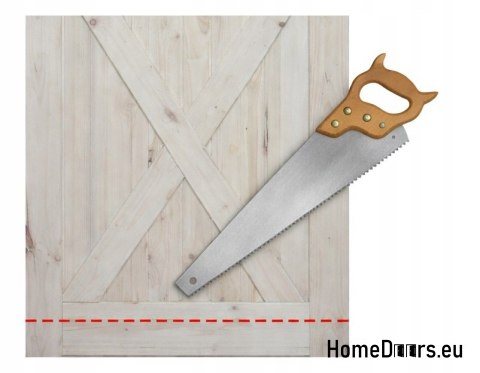 Sliding door wooden pine Wood Loft A 95x212 cm