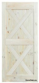 Sliding door wooden pine Wood Loft G 95x212 cm
