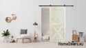 Sliding door wooden pine Wood Loft G 95x212 cm
