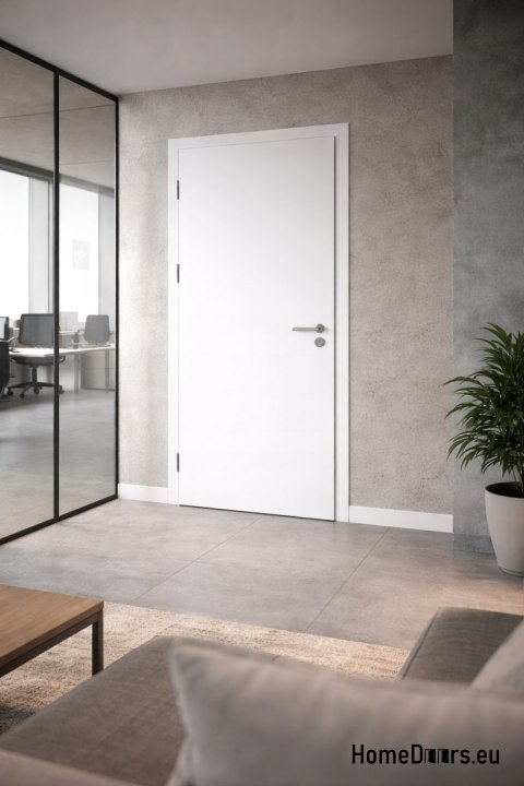 Interior room office smooth white Directo 90 Left hand