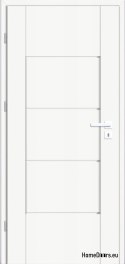Interior door full of white Lento 90 Left, FROM HANDS