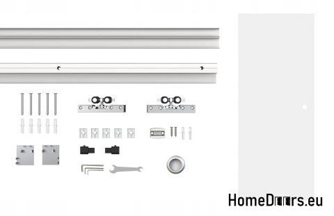 Internal sliding glass door with guide 90 set 1S-95