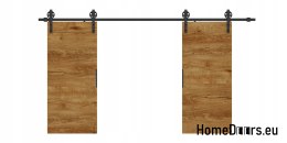 Drzwi przesuwne 130 naścienne ALFA LOFT 04 Lefkas 65 + system przesuwny