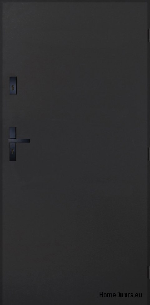 Drzwi Zewnętrzne PANTOR PRAGA RC2 Prawe 90 Antracyt Grube 72mm Ciepłe