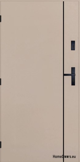 Drzwi Zewnętrzne PANTOR WILANÓW RC2 Lewe 90 Kaszmir Grube 72mm Ciepłe