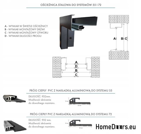 Drzwi Zewnętrzne PANTOR ALPINE-PASIVE 05 Prawe 90 Złoty Dąb Grube72mm