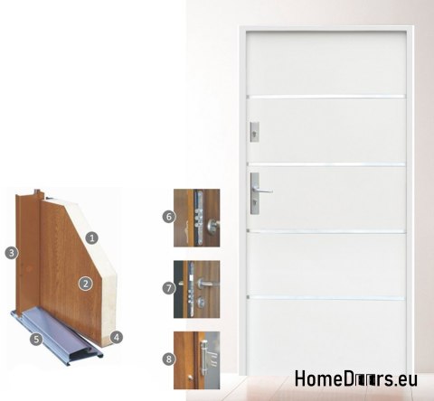 EXTERNAL FLAT DOORS A25 STEEL to size EXTERNAL FLAT DOORS A25 STEEL to size