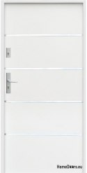 EXTERNAL DOOR OPUS FLAT A25 80/90 anthracite white