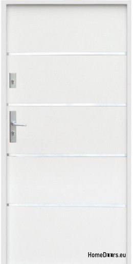 EXTERNAL DOOR OPUS FLAT A25 80/90 anthracite white